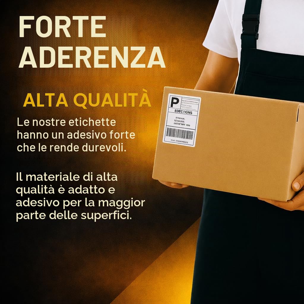 Yellow Yeti 30 Rotoli 99014 S0722430 Etichette per Spedizioni 54 x 101mm compatibili per DYMO LabelWriter 4XL 450 400 330 320 310 Duo/Turbo/Twin Turbo Seiko SLP 450 400 200 100 | 220 Etichette/Rotolo