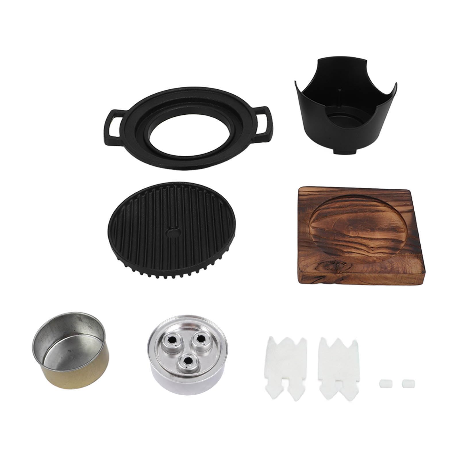 Koreanischer Barbecue-Grill, Rauchfrei, für eine Person, Mini-BBQ-Grill, Japanische Barbecue-Pfanne für zu Hause