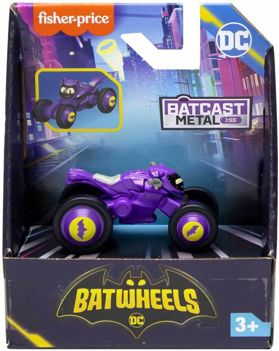 Fisher-Price DC Batwheels Bibi The Batgirl 4-Wheeler 1:55 Scale Vehicle