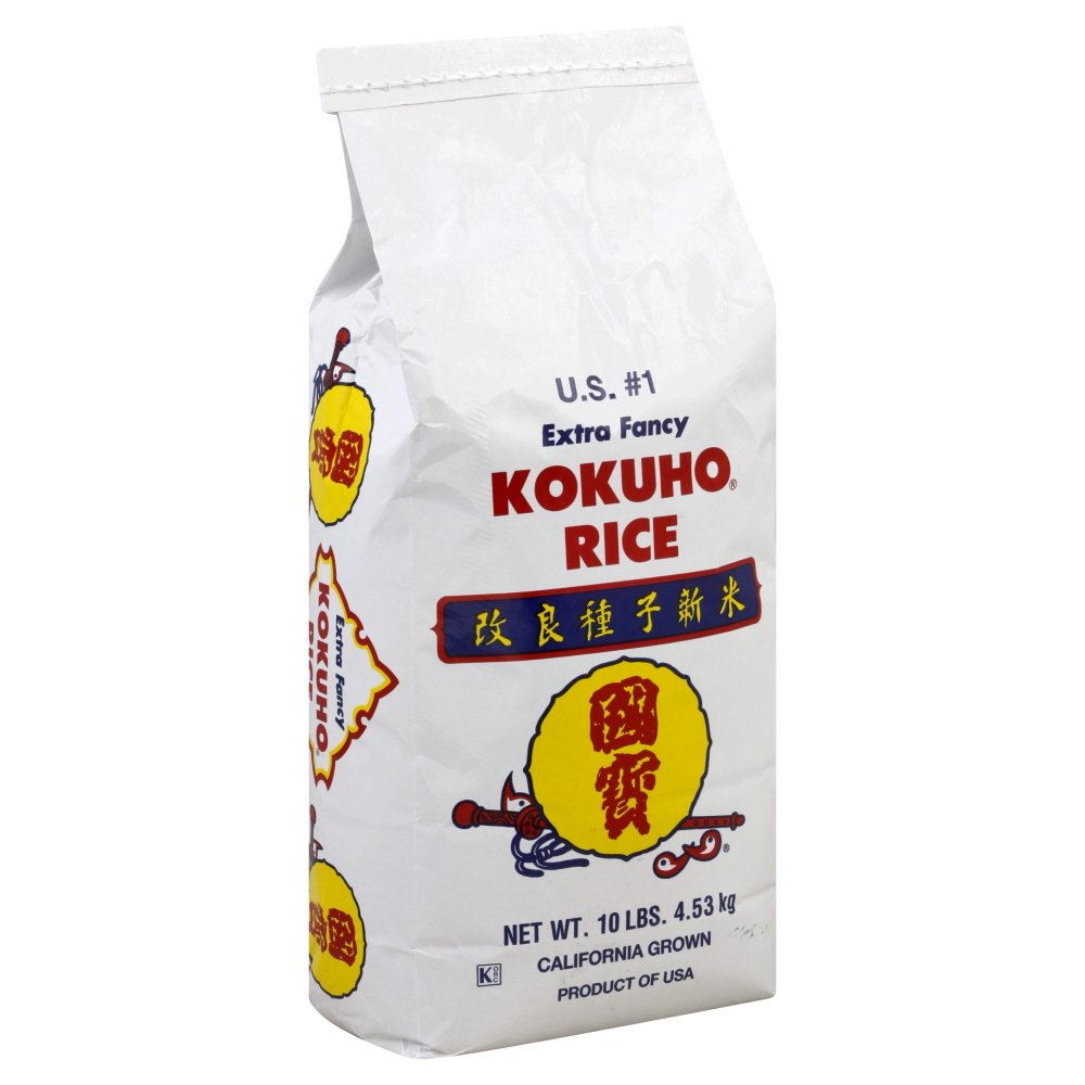 Kokuho Rice, Calrose Extra Fancy, 10-pounds