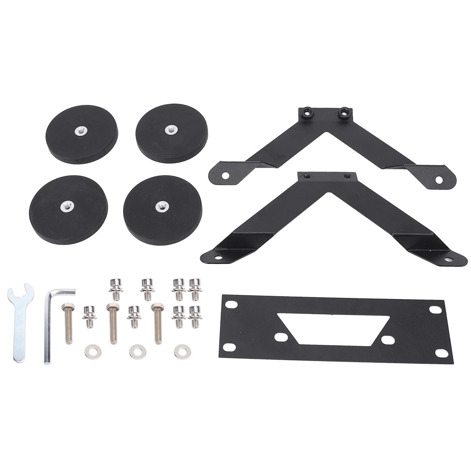 Mini Mount, Mini Flat Mount Kit, Magnetic Quick Release Roof Mount for Satellite Mini Dish, Mounting Bracket for Car, RV, Boat