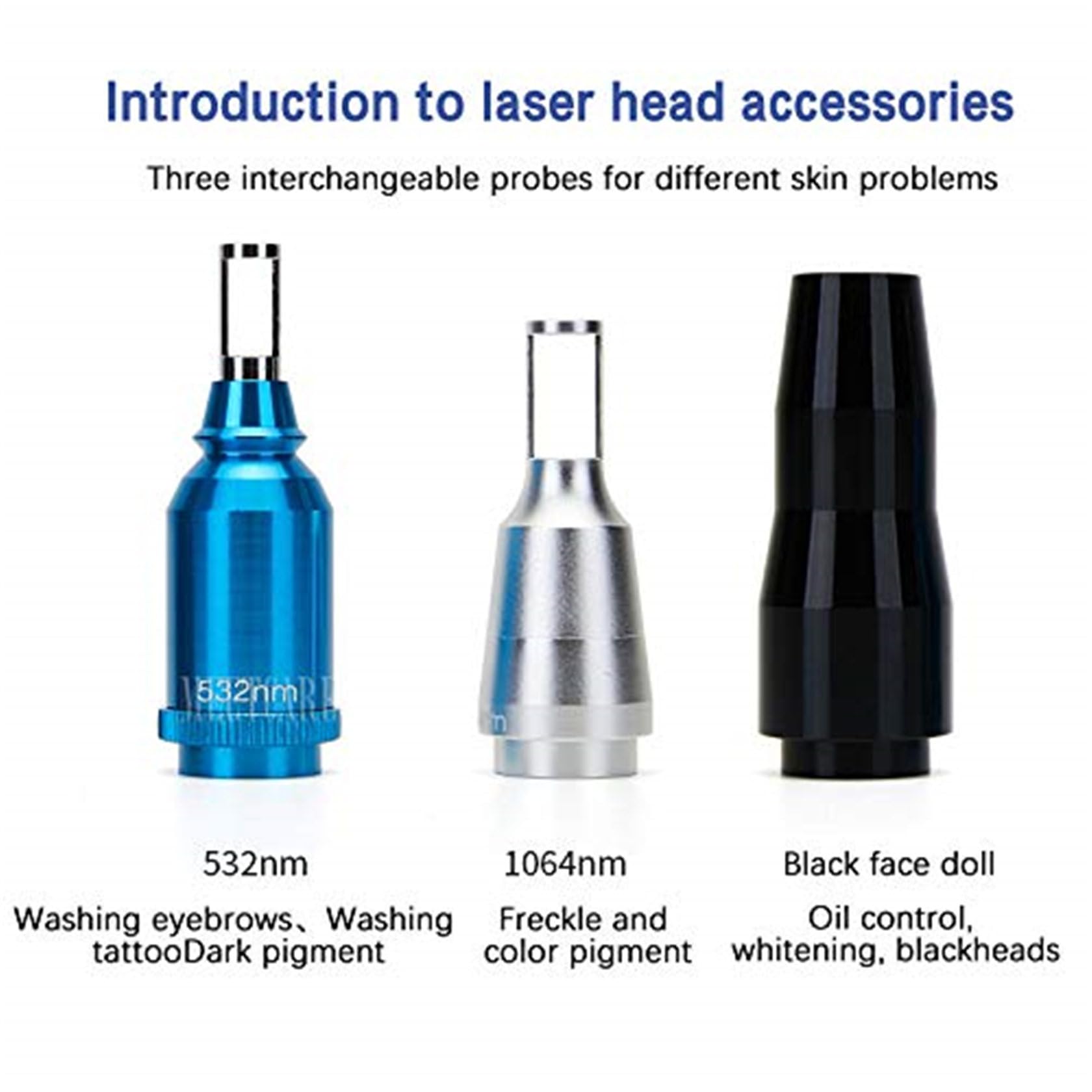 1000w Laserowe UrząDzenie Do Usuwania TatuażU, Pigment Do Brwi, Linia Brwi, UrząDzenie Do PielęGnacji, Laserowe UrząDzenie Do Usuwania TatuażU Pico Z WyśWietlaczem Led, 532 Nm, 755 Nm, 1064 Nm
