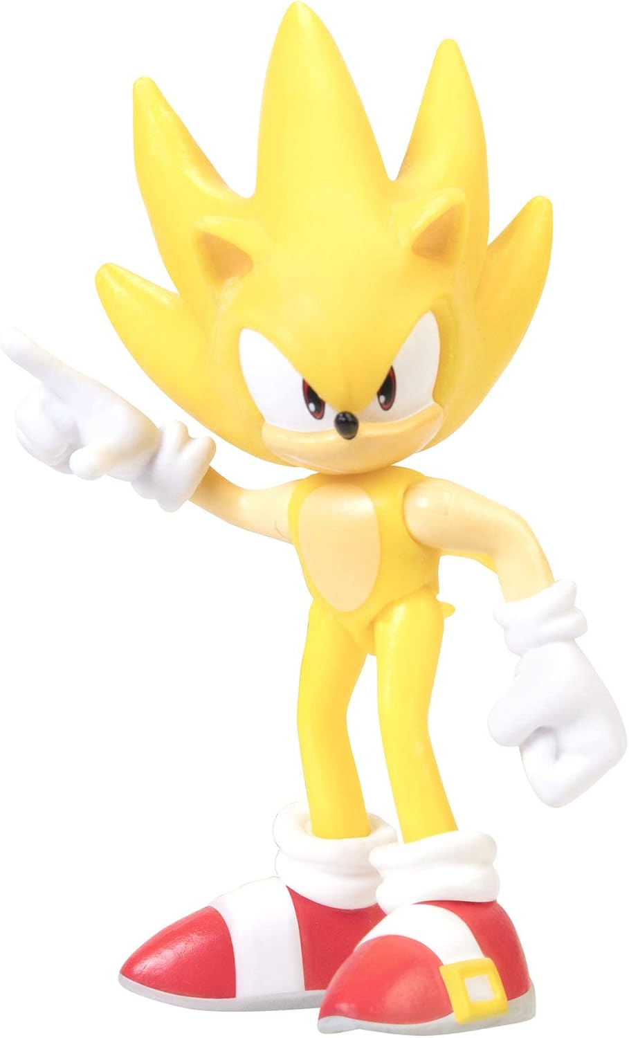 Sonic The Hedgehog Action Figure 2.5 Inch Super Sonic Collectible Toy