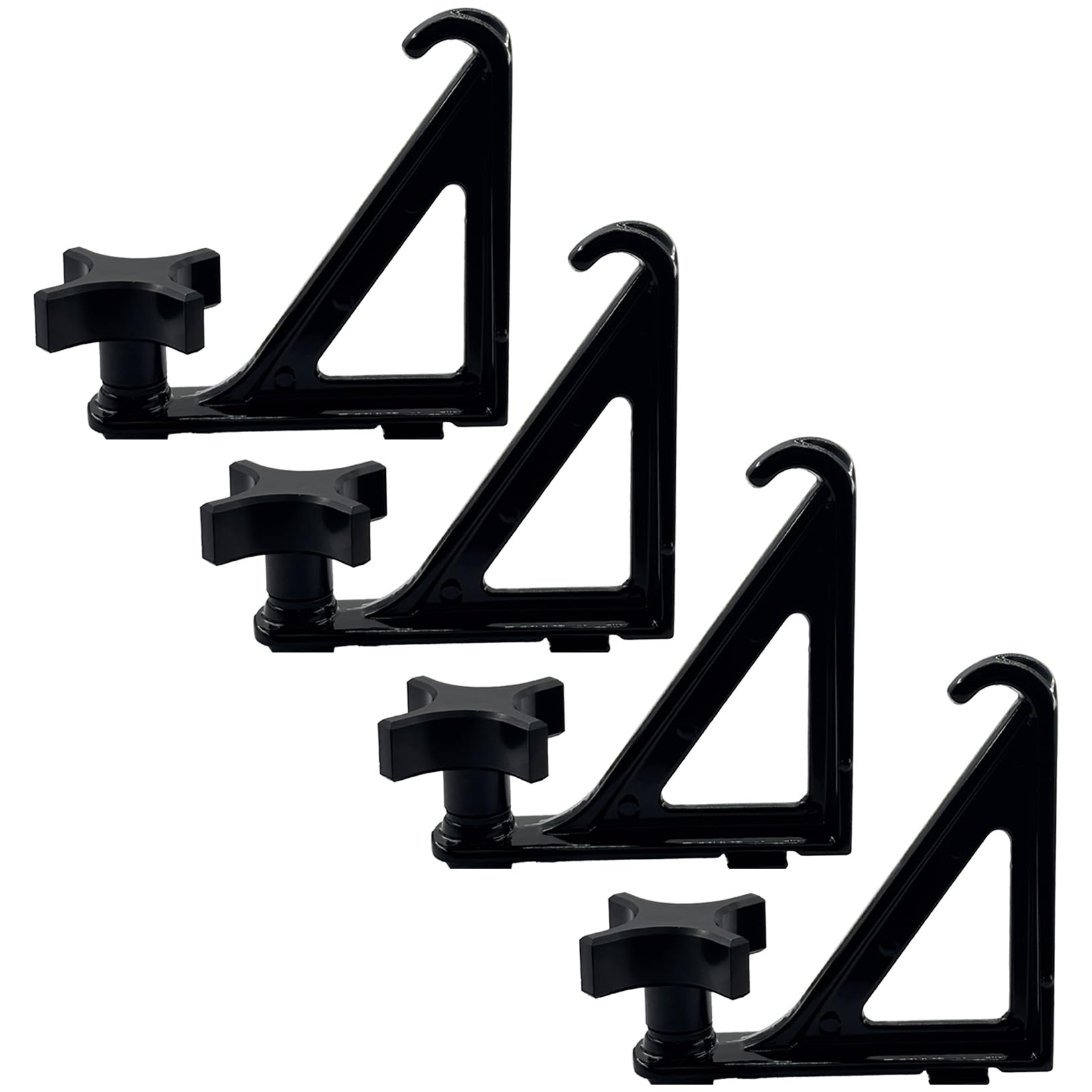 Photo 1 of **FACTORY SEALED**  Trucktok Load Stops Replacement for T-Slot Truck Cross Bar Heavy Duty Ladder Firewood Skis Snowboard Kayak Most Truck Bed Rails Rack Systems? 4 Pack?