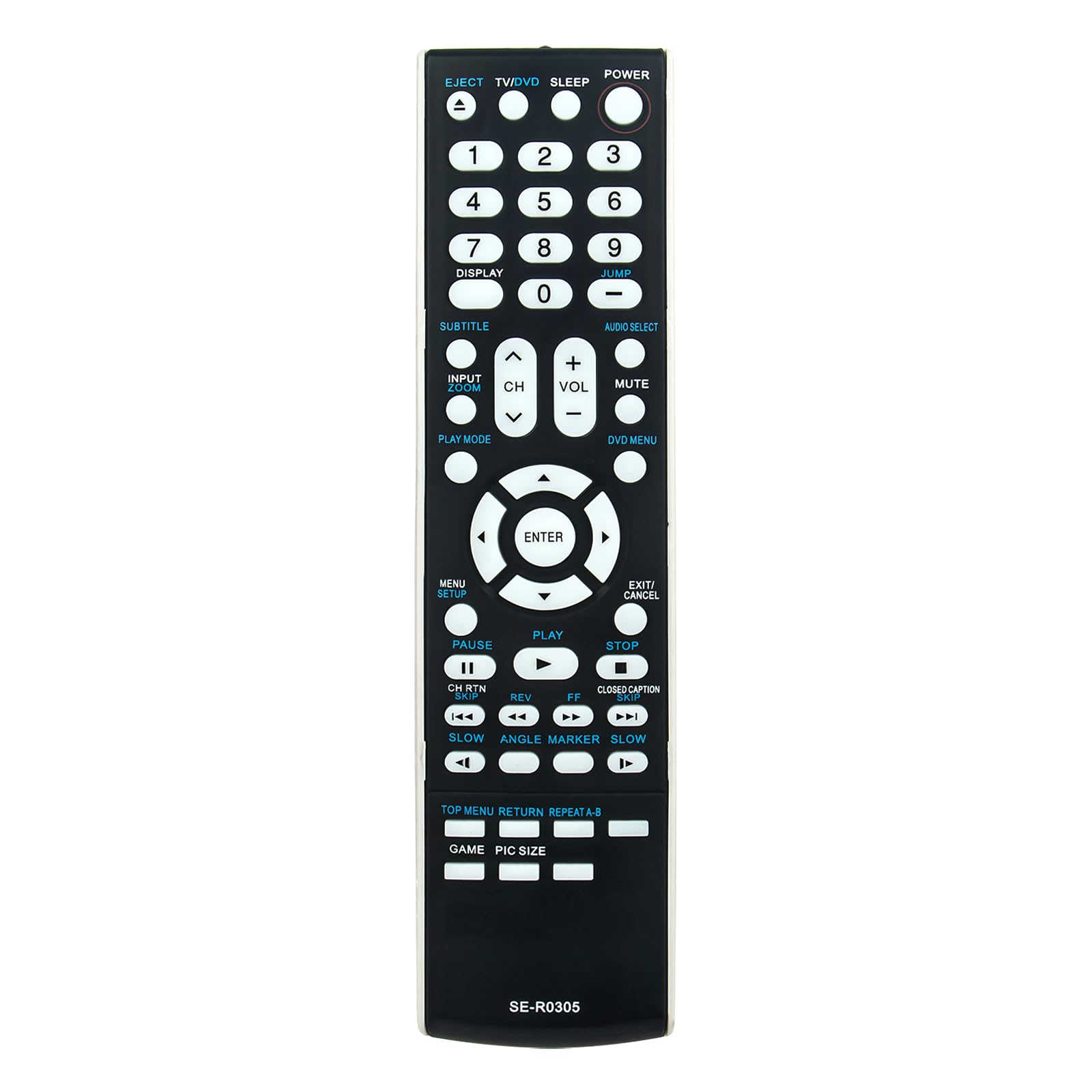 Amazon.com: SE-R0305 Replaced Remote fit for Toshiba LCD TV DVD