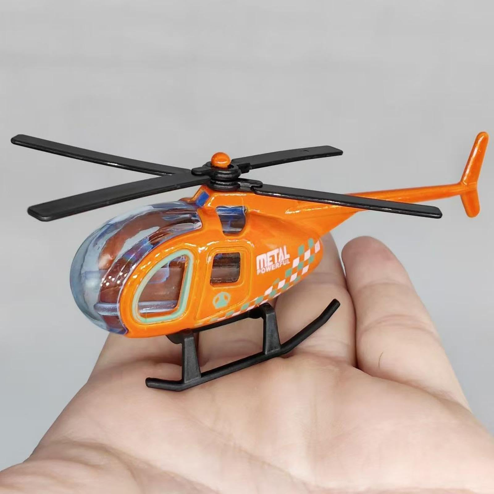 ヘリコプター アルミ製フレーム Amazon.co.jp: Almencla 1/64 Diecast Alloy Helicopter、Metal