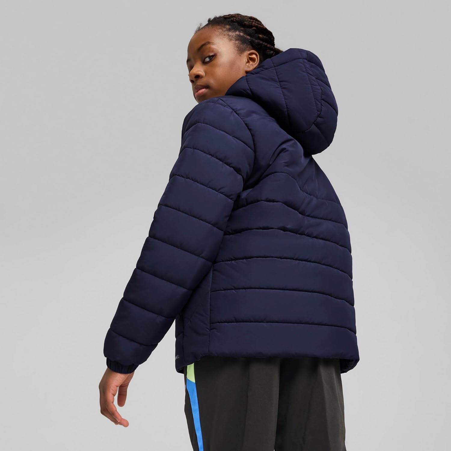 PUMA boys Teamadditions Hooded Padded Jacket