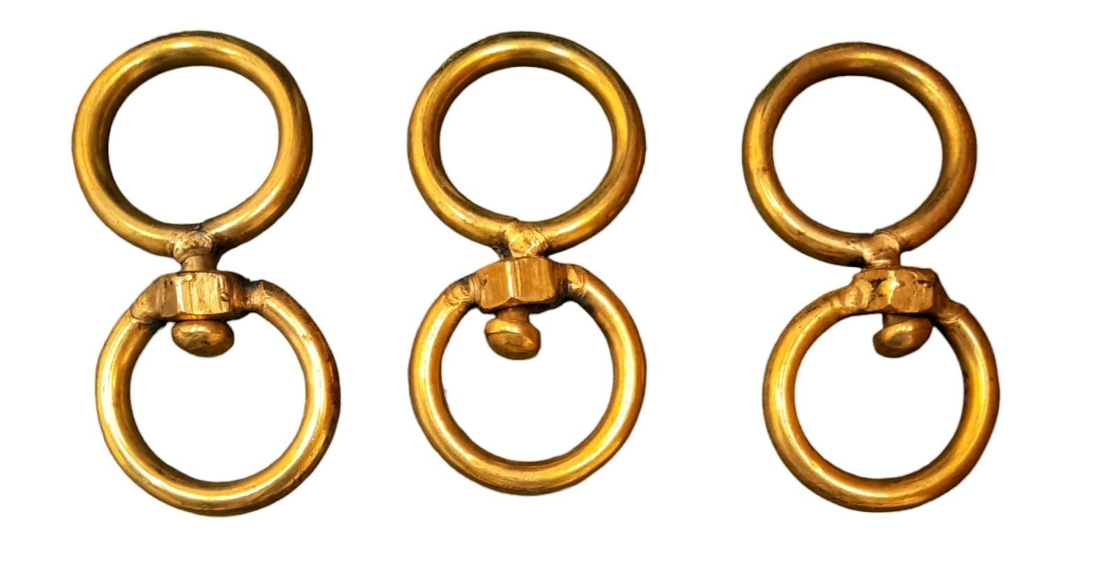 Bhawar Kadi Golden Colour for Goat,Sheep,Dog,Cat Rope or Cattles Tying Rope 360 Degree Rotation for Animal Use (Pack of 3) (B0CS9DQ3G4) Amazon Price History, Amazon Price Tracker