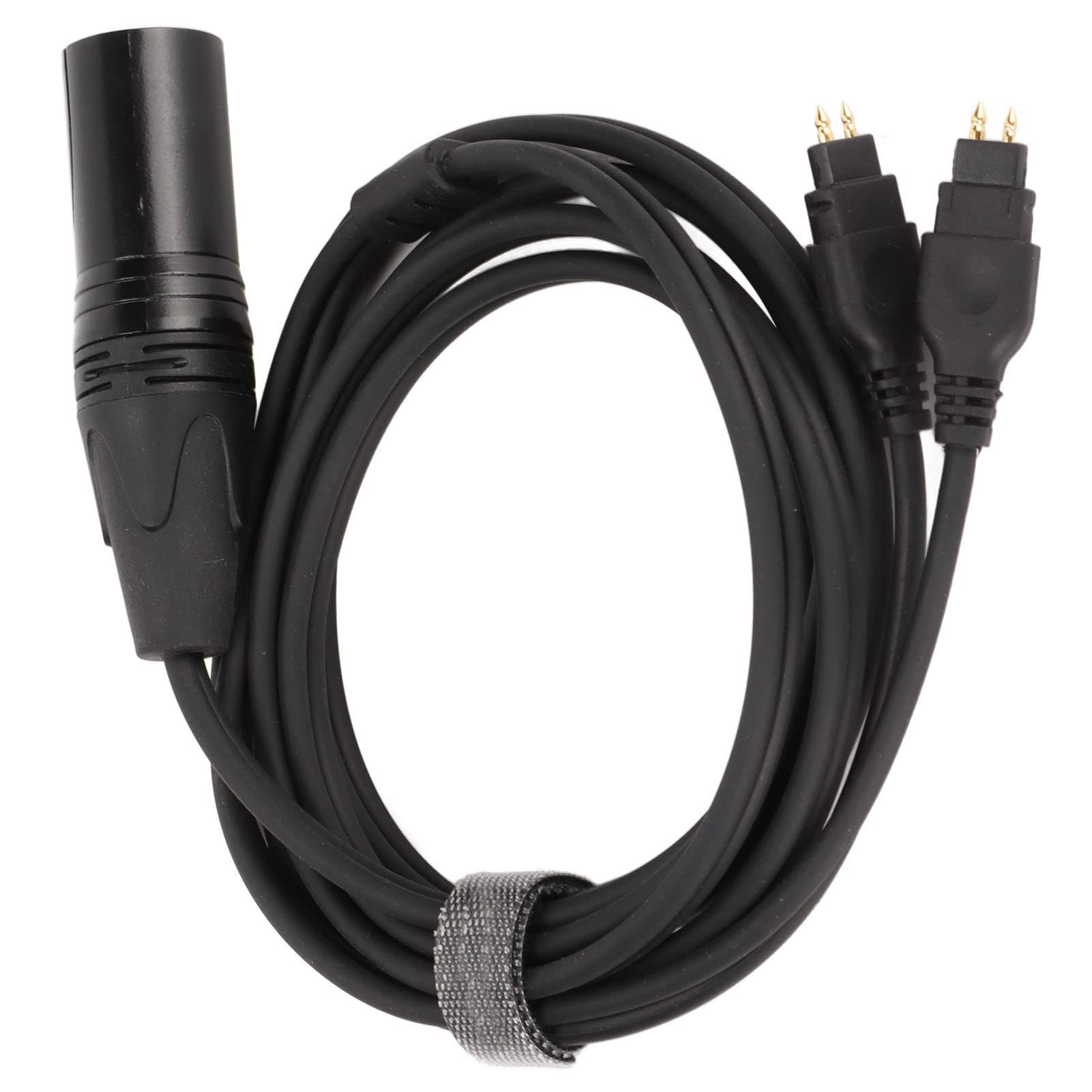 KIMISS Kabel do Aktualizacji Słuchawek 4-pinowy Męski XLR dla HD650 HD600 HD580 HD660S HD58X HD565 HD545 HD535 HD6XX - Ble, Kabel z Czystym Dźwiękiem
