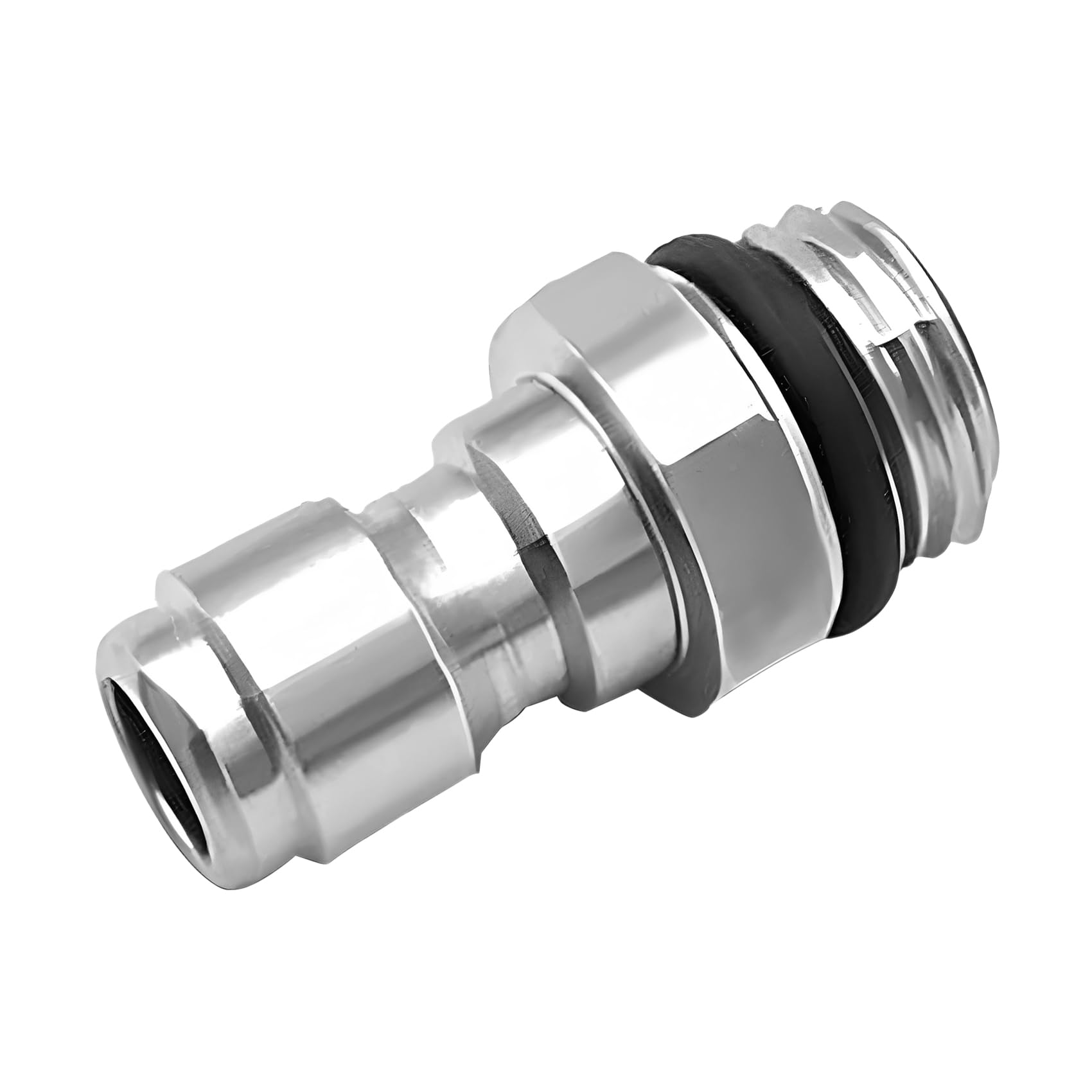 Wjelet 1 Pcs 1/4 Quick Release Snow Foam Lance Pressure Washer Adapter M14x1.5 mm Connector Quick Release Adapter Pressure Washer Quick Connect Sprayer Bottle Connecting Parts Stainless Steel Coupler