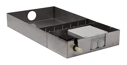 Miniatura 4 de Hartell HDP-AI-H1-115-60 Bomba de condensado inteligente de perfil ultra bajo para vitrinas refrigeradas, 115 voltios-60Hz gris