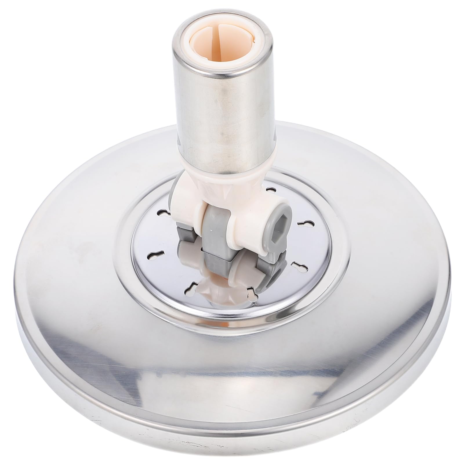 Cabilock Rotating Mop Replacement Head Adapter for Household Cleaning Systems Stainless Steel Pole with Enhanced Friction Design Compatible with Mop Brands