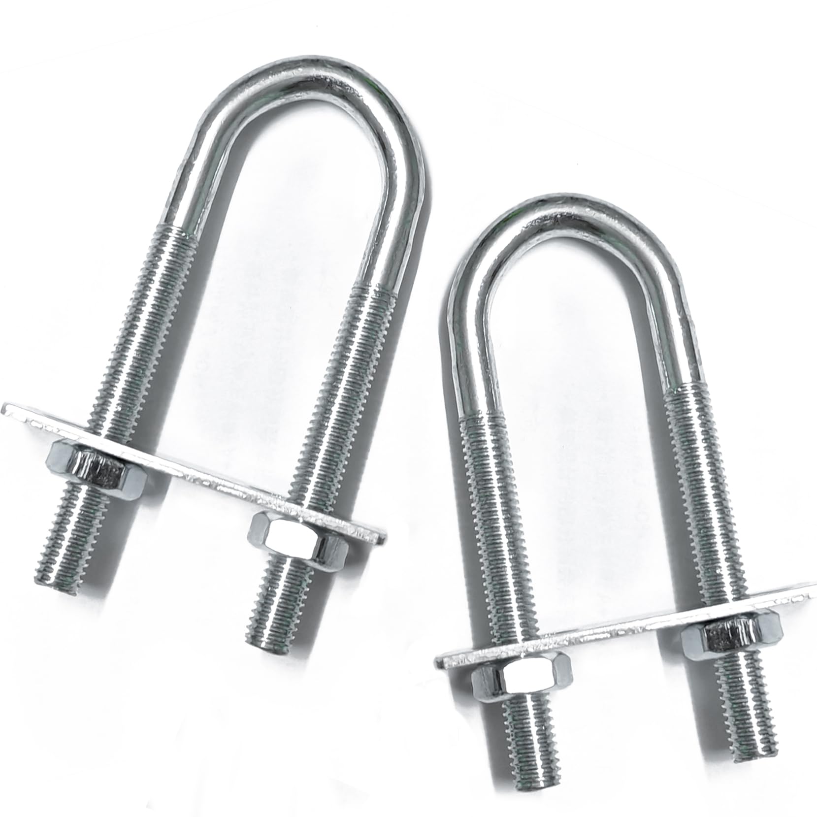 Heavy Duty U-Bolts - Galvanized Steel for Boats & Trailers -15 Heavy Duty U-Bolts - Galvanized Steel for Boats & Trailers -15