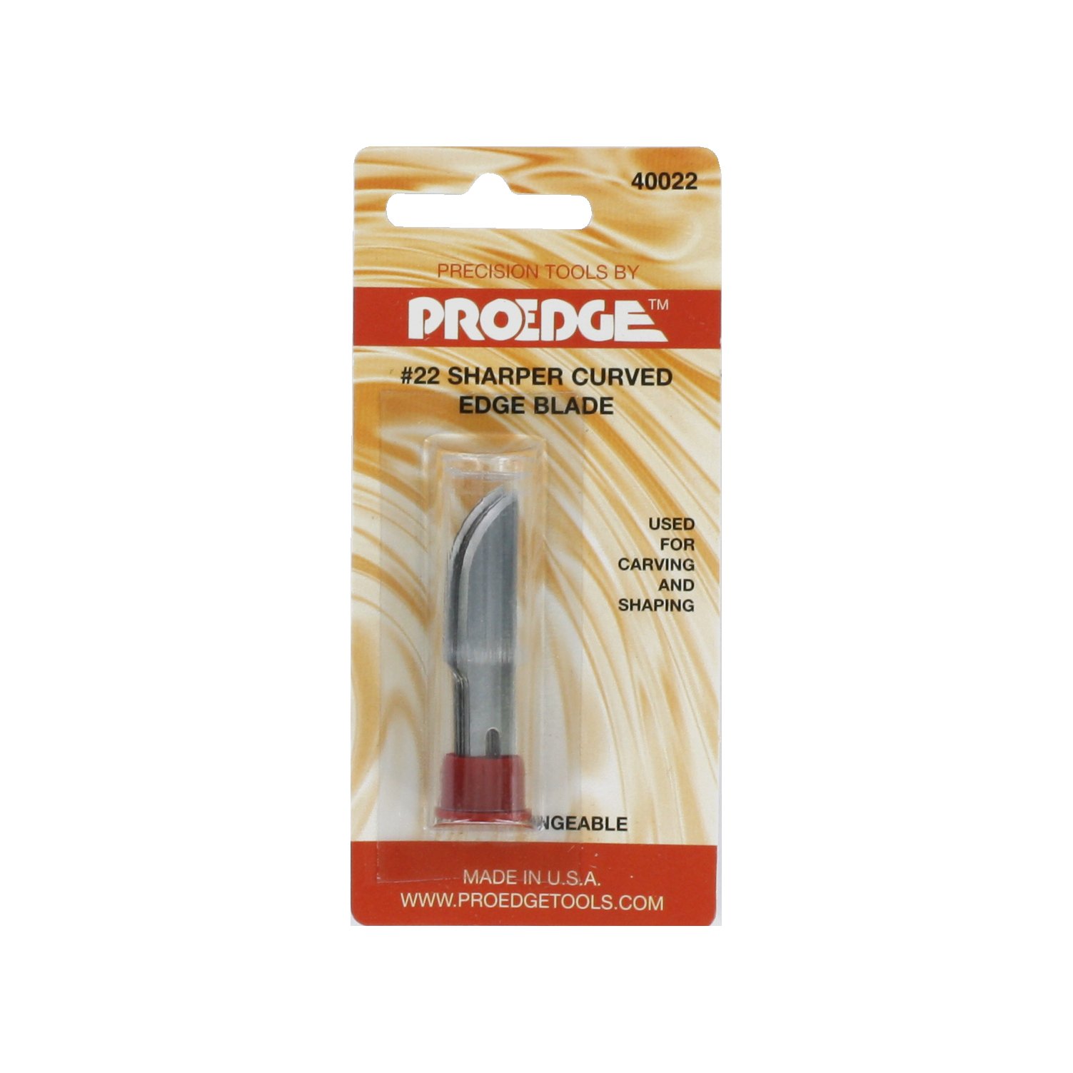 Proedge Sharper Curved Edge Blade No. 22, Silver