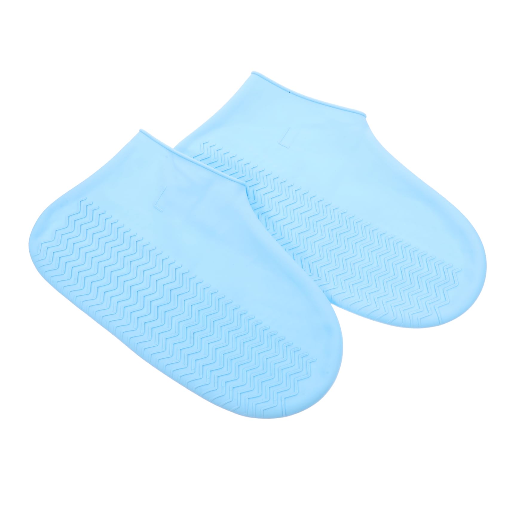 MUCKLILY Rainproof Shoe Covers 2 Pack Non-slip Boot Covers for Men Women Waterproof Sturdy Versatile Easy to Carry for Ski Cycle Walk