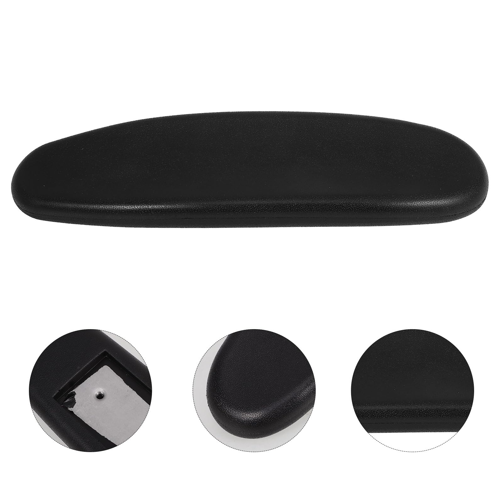 Almohadillas para Brazos de Silla de Oficina y Gaming Repuestos Aplicables de PU 2 Piezas 275X75 MM Accesorio para Repozos de Sillas ómicas Escritorio