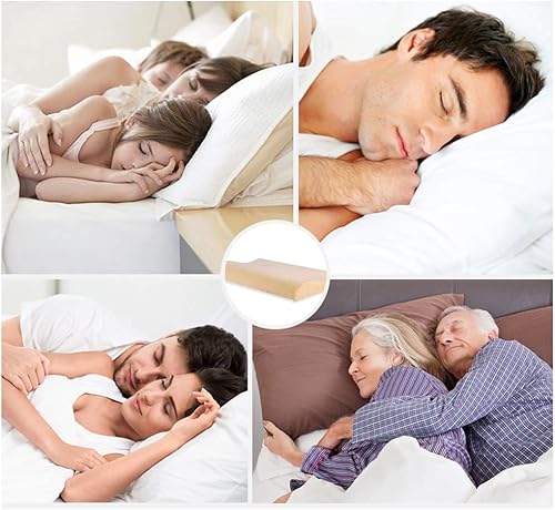 Miniatura 6 de WOOLALA Almohada de espuma viscoelástica de contorno ultra fina para dormir y soporte para el cuello con funda de almohada suave extraíble