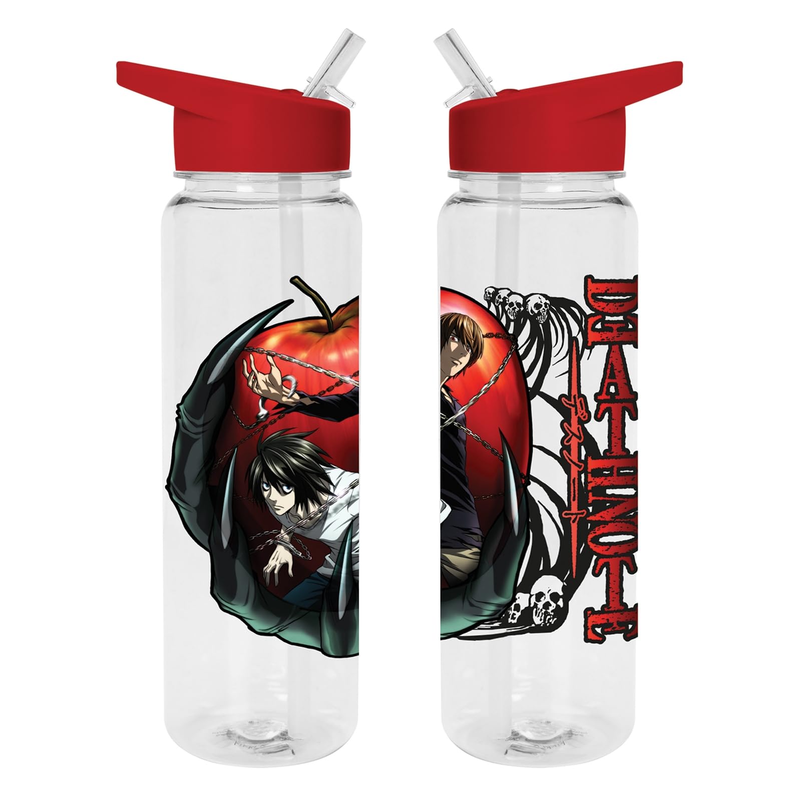 Pyramid International Girls Multicolor Death Note Water Bottle (Chains Of Fate Design) 700Ml Plastic, ', Boys', Kids' - Official Merchandise