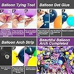 90s Party Decorations 80's 90's Theme Party Bundle includes Inflatable Gitar&Mobile Phone, Back To The 90's Banner, Tablecloth, Cake Toppers, Plates, Napkins, Hip-Hop Backdrop - Image 5