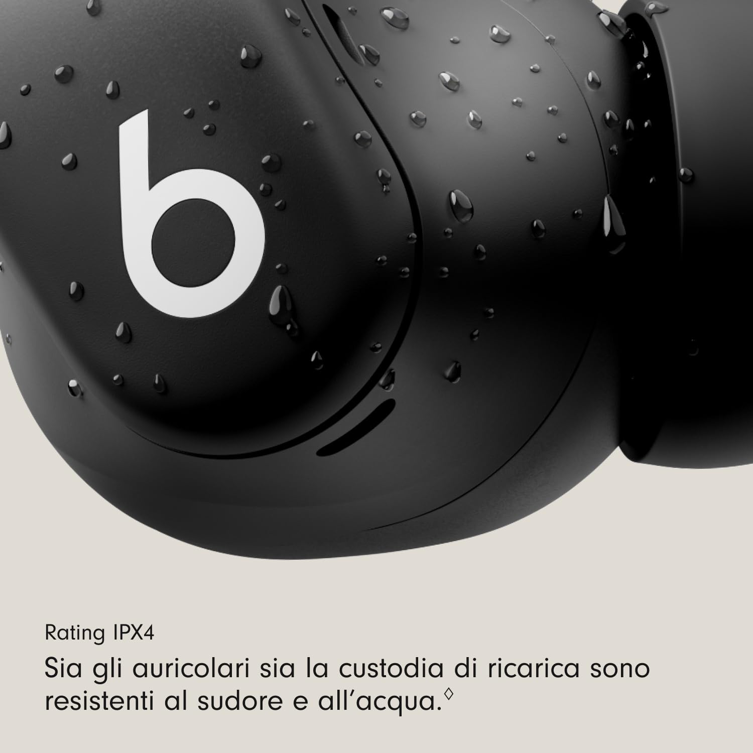 Beats Powerbeats Fit - Auricolari wireless per l'allenamento con cancellazione del rumore, IPX4, fino a 30 ore di autonomia con la custodia di ricarica, compatibili con Apple e Android - Jet black