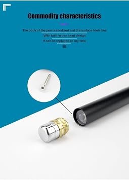 m.tk moveteck Android iPad iPhone Samsung Xiaomi Huawei ile Uyumlu Dokunmatik Stylus Kalem, Mavi
