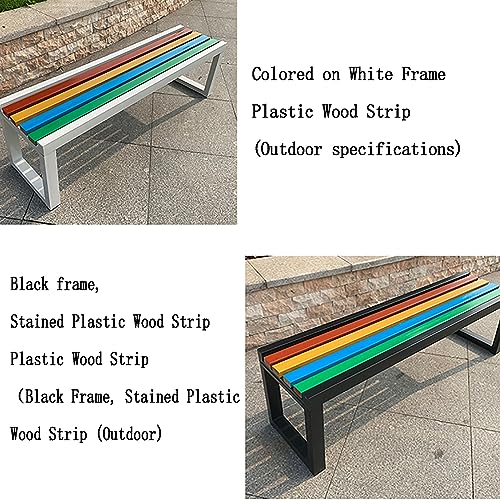 Banc de jardin résistant aux intempéries pour valoriser une grande pelouse - 6