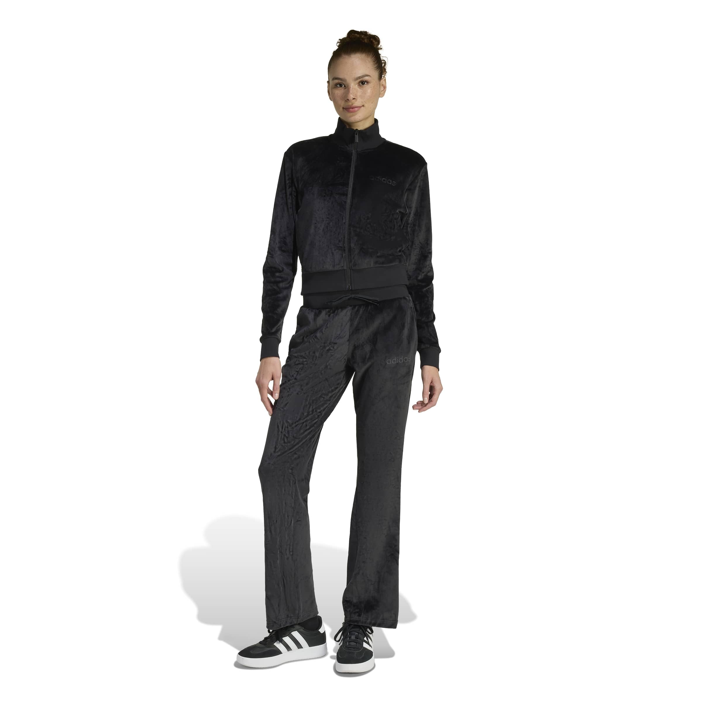 adidas Women's Glam Velvet Trainingsanzug