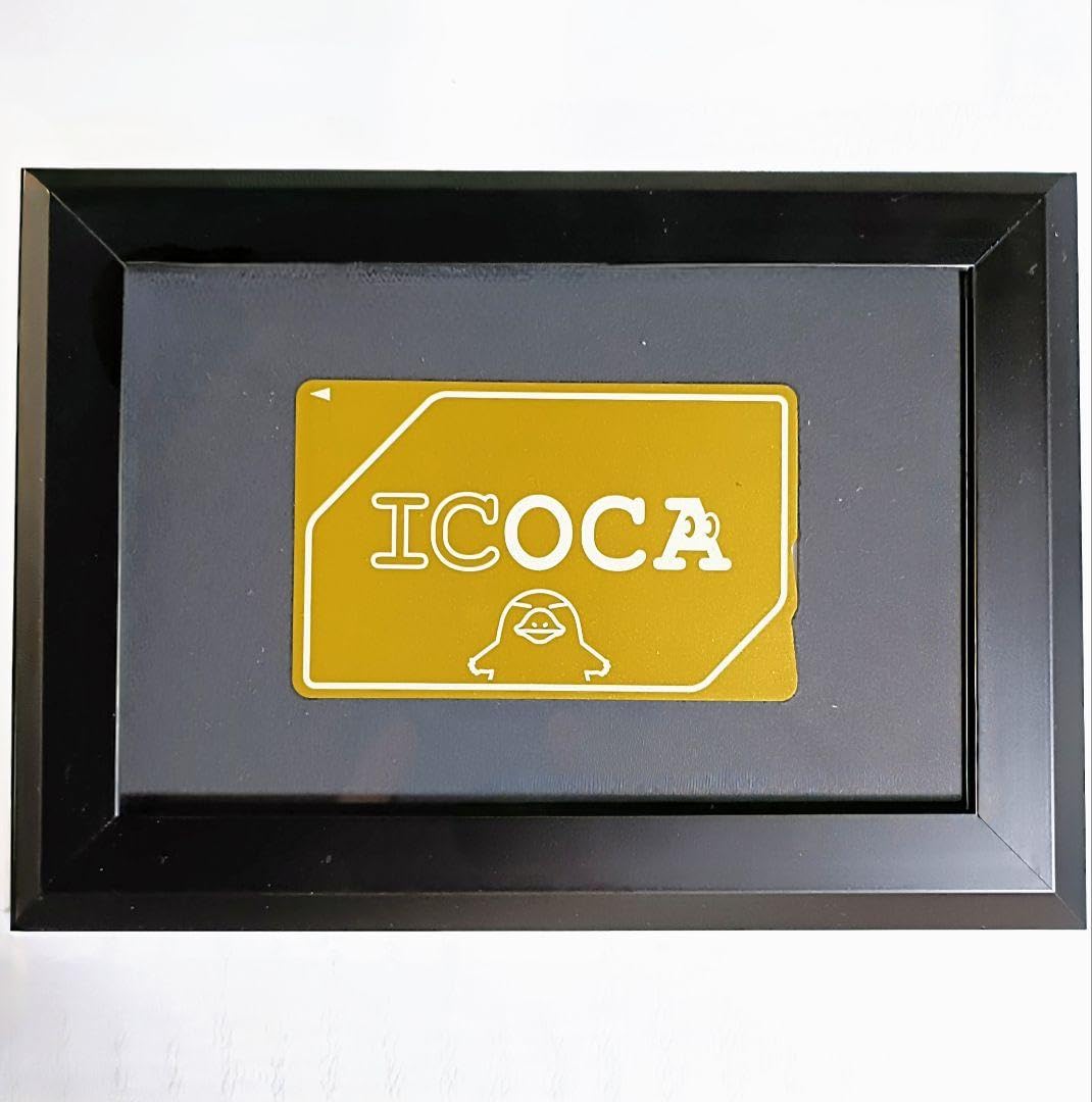 Amazon.co.jp: 黄金のICOCA フレーム付 J-WESTゴールドカード会員限定