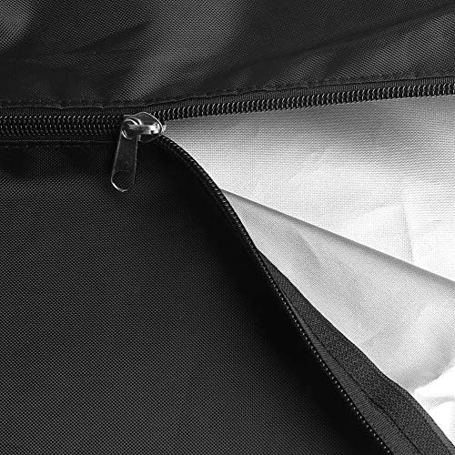 OKPOW Parasol Cover 600D Oxford Fabric Waterproof Patio Umbrella Covers with Zip (190 * 30 * 50cm), for 9ft to 11ft Garden Outdoor Umbrella