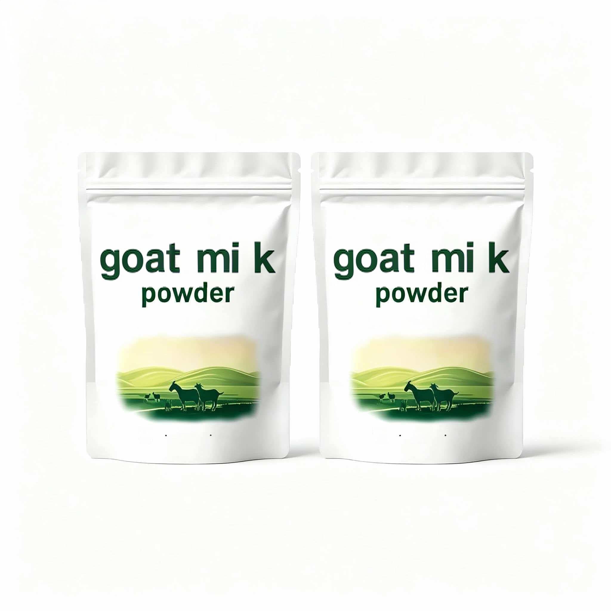 Leche de cabra en polvo pura 200 g 2 unidades
