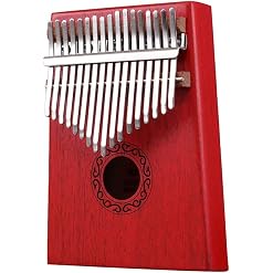 Mini Doigt Kalimba Pouce Piano Kalimba 17 Touches Pouce Piano Acajou Instrument De Musique Kalimba Marteau Autocollant… - Les Beatles, Paul McCartney, John Lennon, RIngo Starr, George Harrison