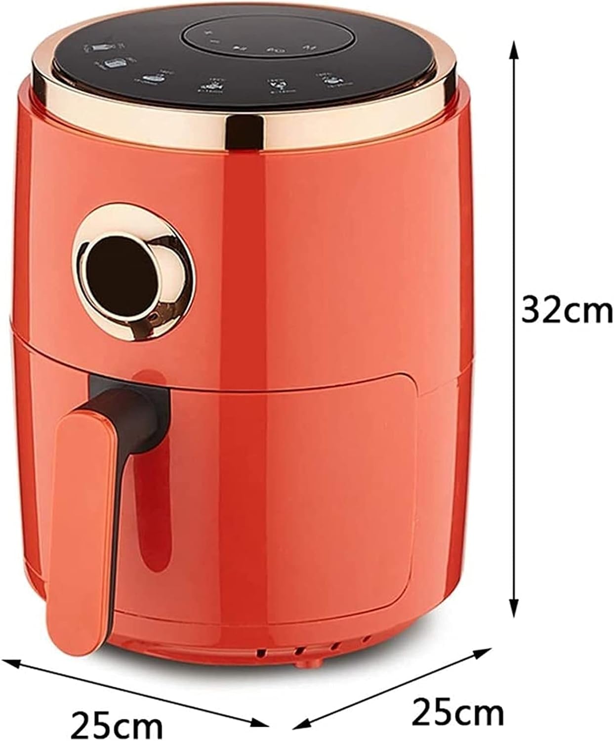 Air Fryer for Home Use 5 Liters Fryers Air with Digital Display Adjustable Temperature Controly Oil-Free Cooking Fast Air Technology 90% Less Oil 61vR0weiDqL. AC SL1500