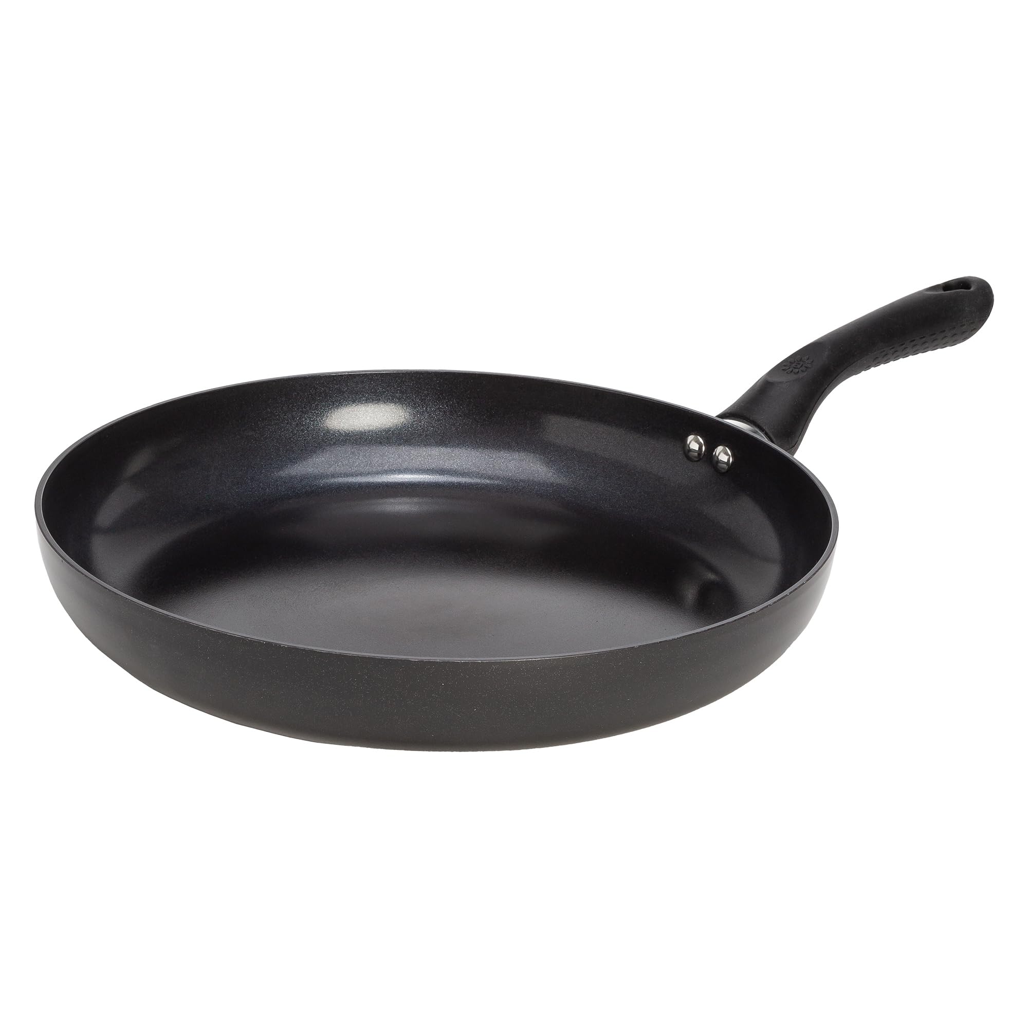 Ecolution Artistry Nonstick Frying Pan, Easy To Clean, Comfortable Handle, Even Heating, Dishwasher Safe Pots and Pans, 12.5-Inch, Black