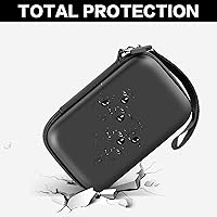 Vista 3 de PAIYULE Funda compatible con Polaroid Hi-Print/2ª generación Bluetooth conectada con impresora de fotos de bolsillo de 2 x 3 pulgadas, bolsa