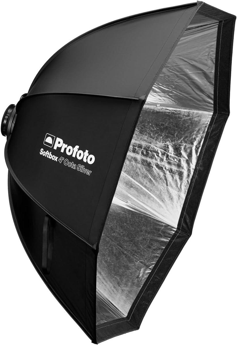 Profoto Softbox 4-Feet Octa Quick Set-Up Light Modifier with Front and Inner Diffuser (White Interior)