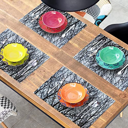 Sets de table perroquet en lot de 6, design exclusif résistant à la chaleur - 8