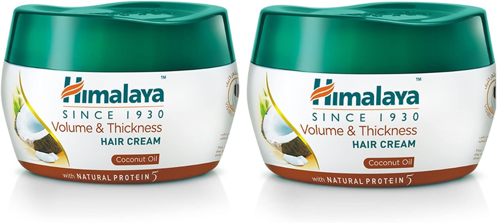 Volume & Thickness Hair Cream Provides Volume To Your Hair, Making It Visibly Thick and Bouncy - 2X140Ml