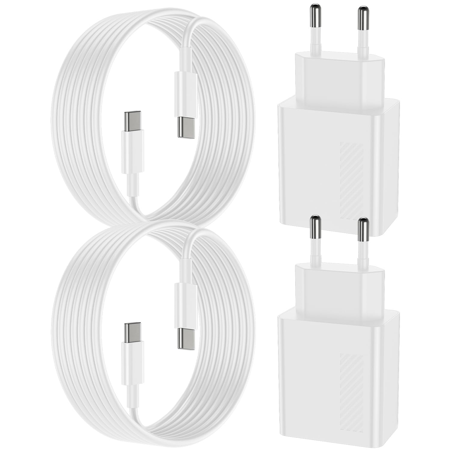 Qalirvis 45w USB C Ladegerät Schnellladegerät und Schnellladekabel