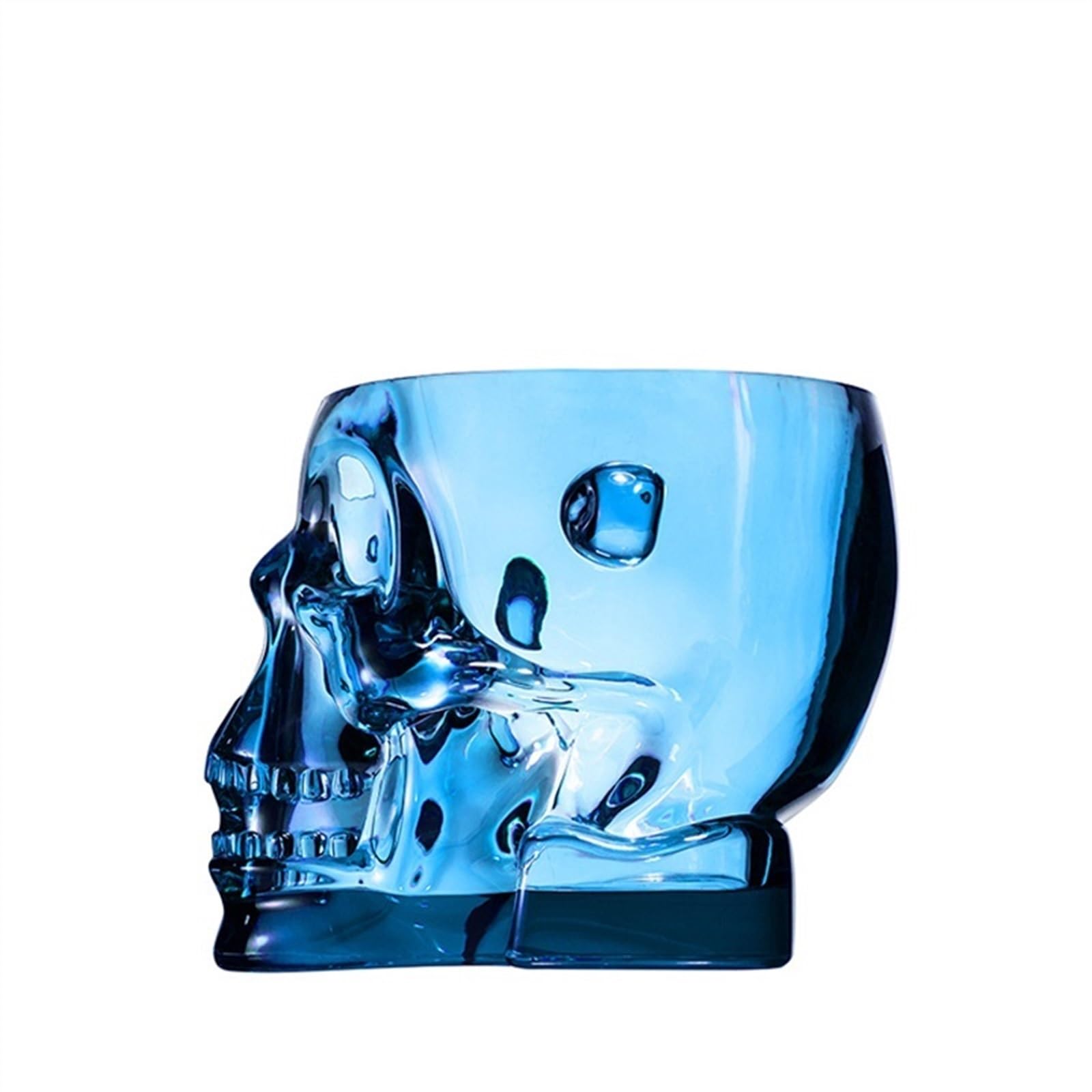 Cubo de hielo azul para enfriar champán y bebidas en eventos y cenas