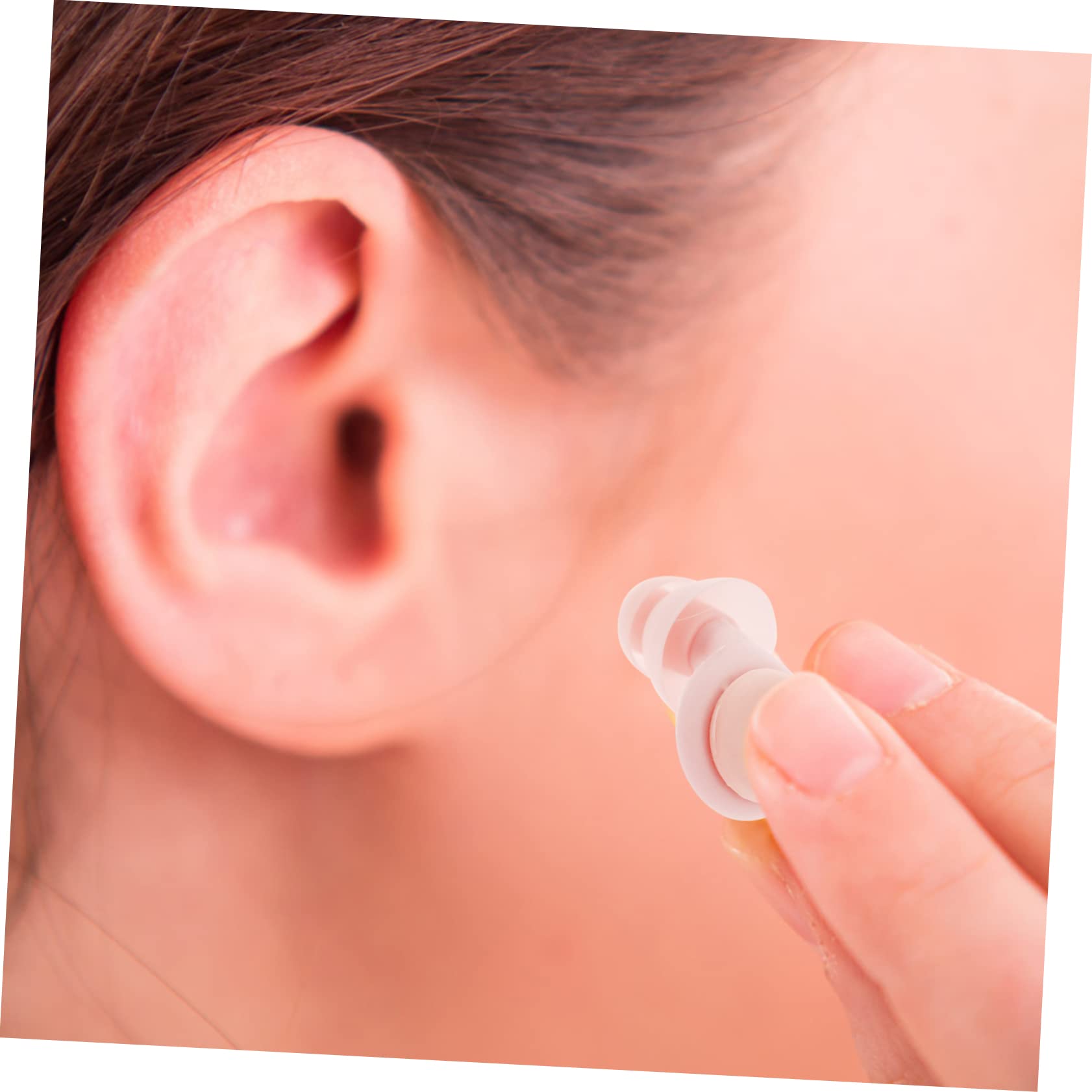 6juegos Tapones De Reutilizables Para Cancelación De De Auriculares Antirruido Para Dormir y Estudiar Estuche De Almacenamiento Efecto De Reducción De Varios