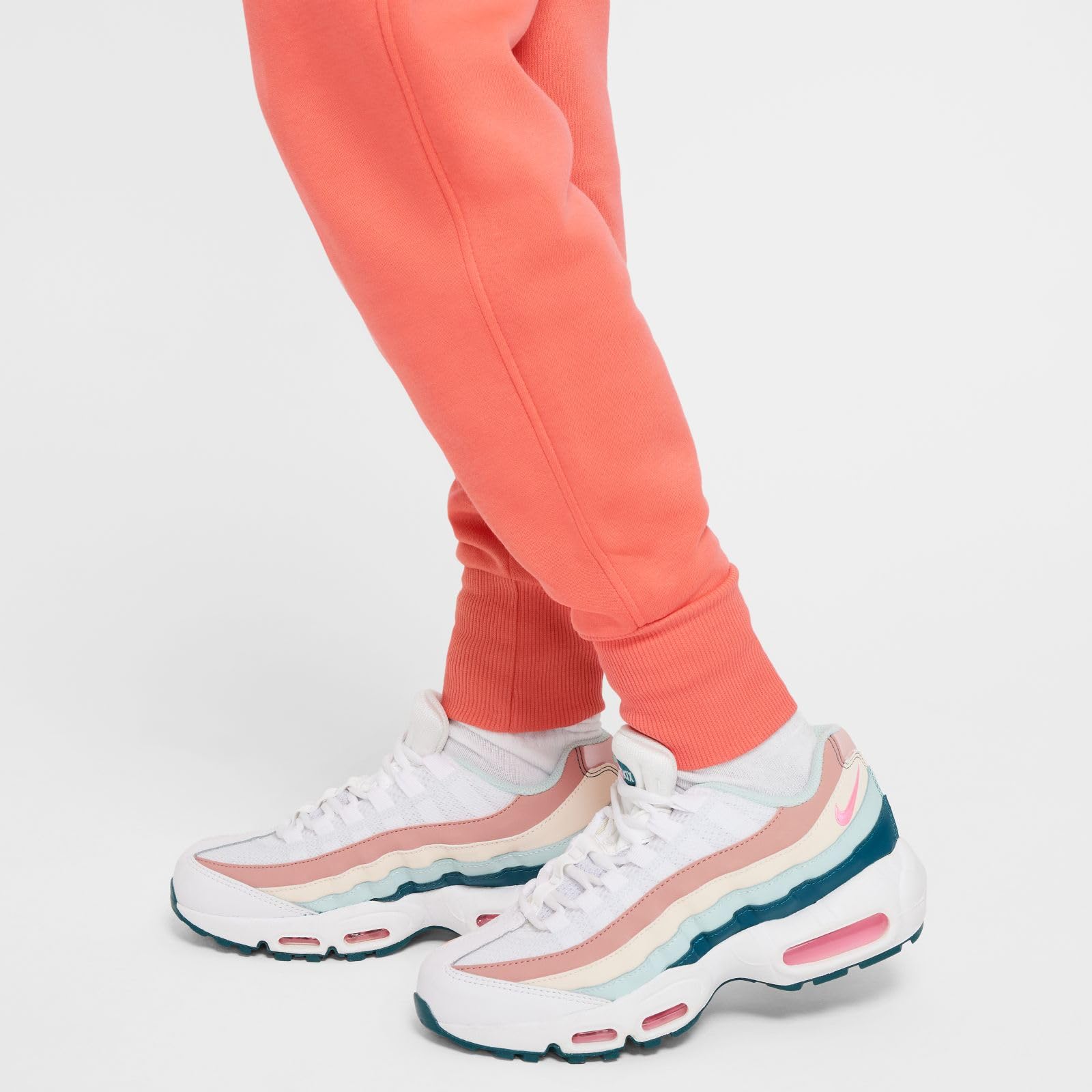 NIKE Sportswear Club Fleece Pantalón Ajustado de Talle Alto - Niña - Pants Niñas