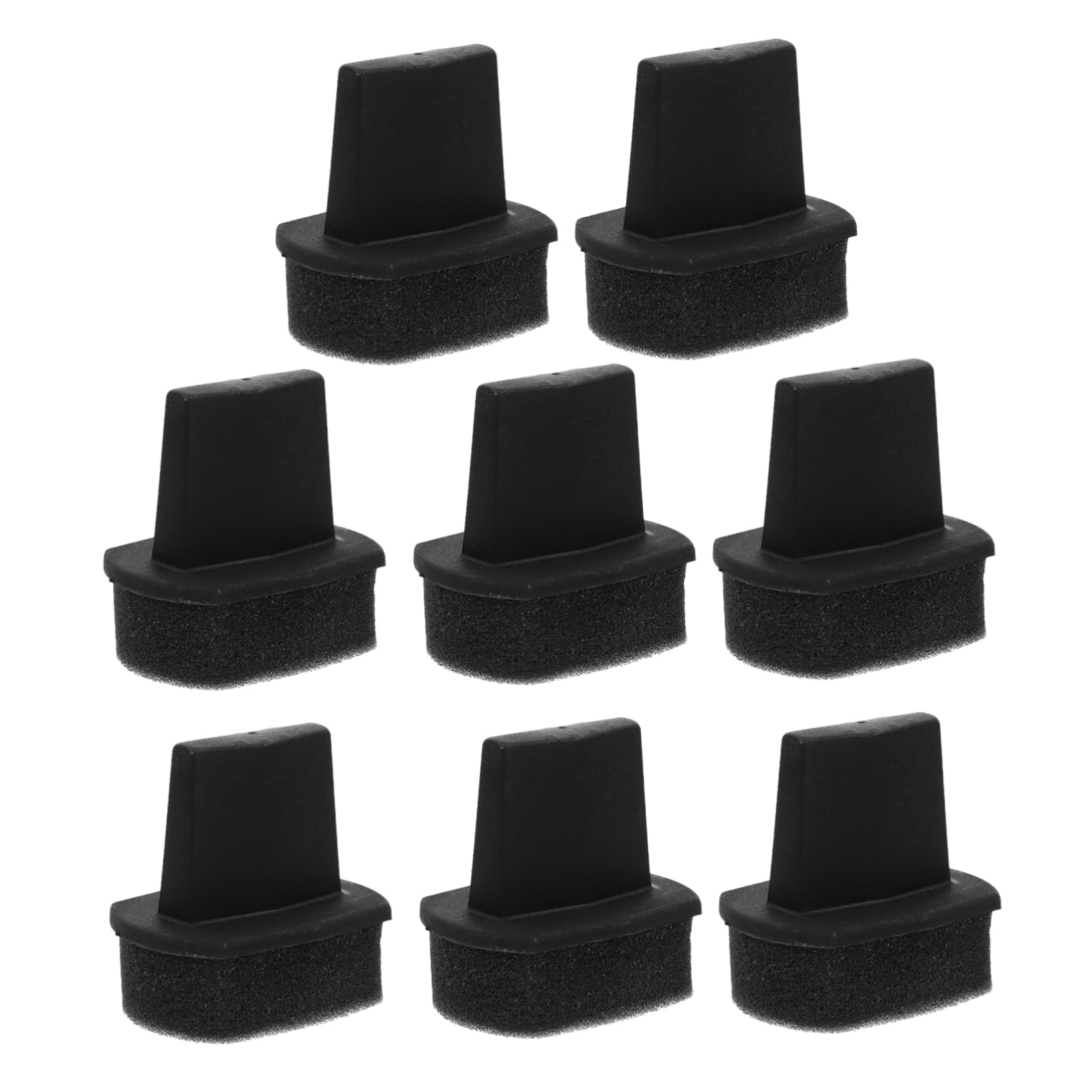 VILLCASE 8Pcs Handheld Sponge Paint Applicator Durable Reusable Sponges for Leather Shoes and Crafts Soft Material for Smooth Application and Professional Finish