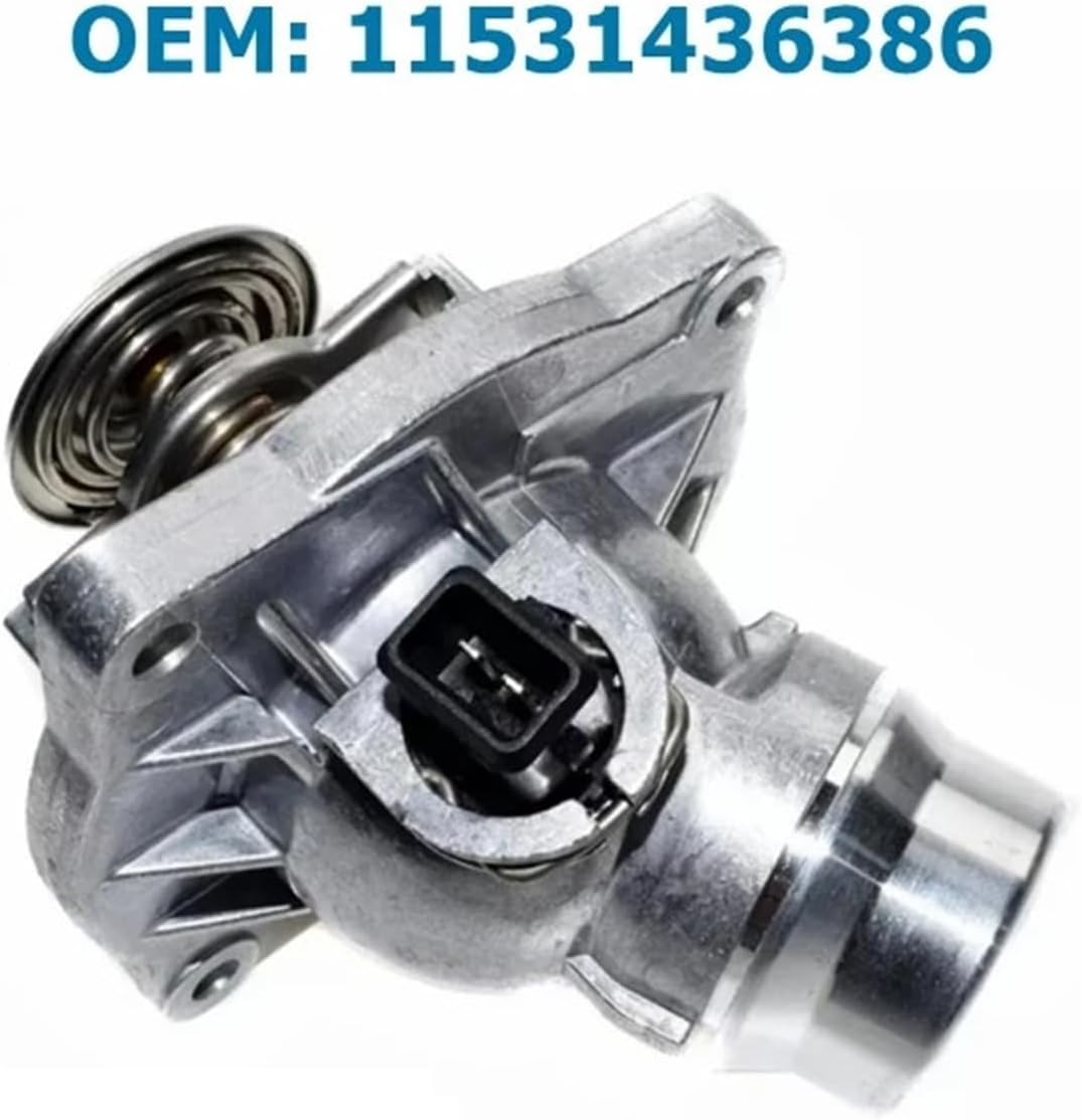 11531436386 Coolant Thermostat Housing Cooling 1Pcs