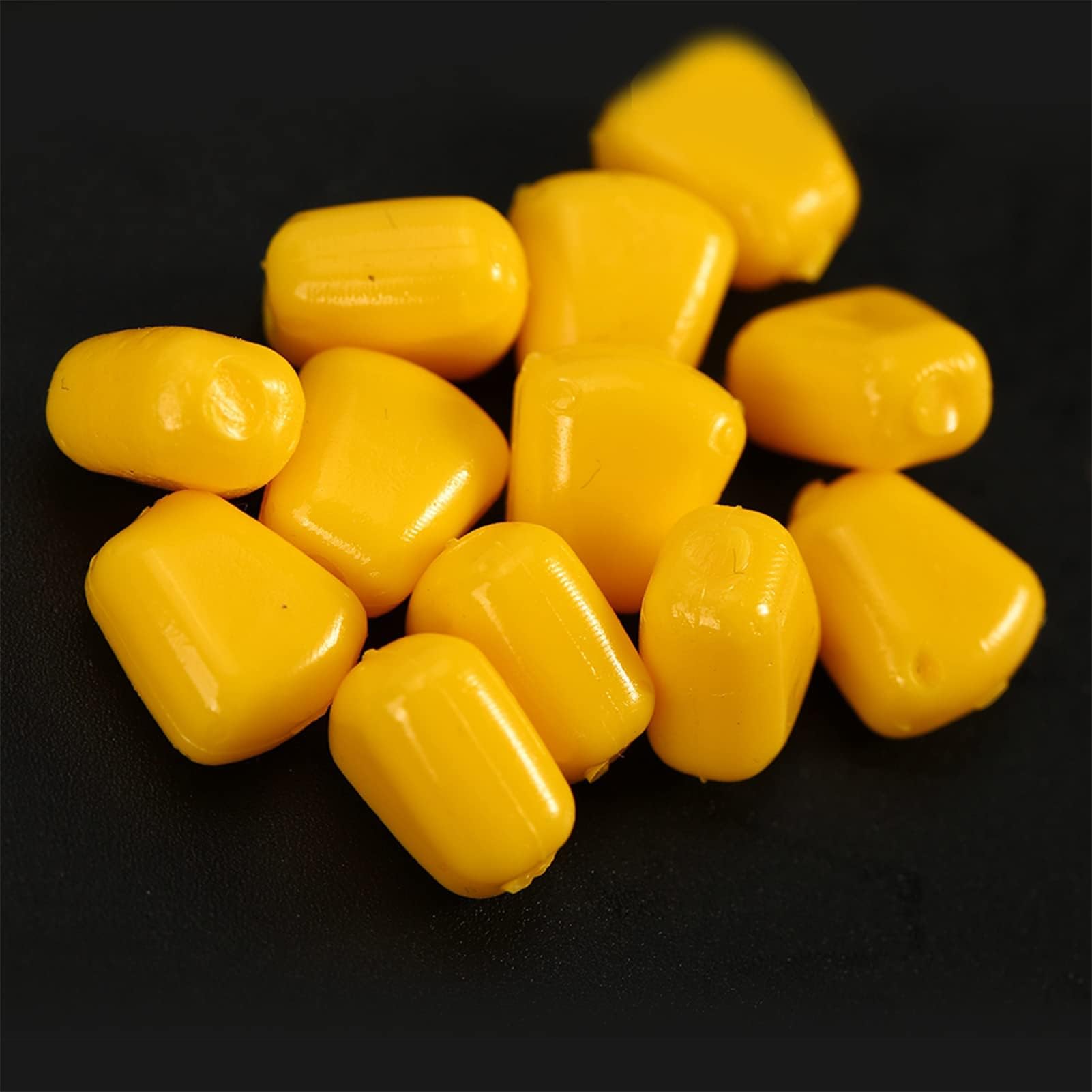50 pezzi/bustine di esche per pesci di mais carpa mais esche da pesca all'aperto per amanti della carpa e pescatori di ogni livello, acqua dolce Soft Artificial Flavor