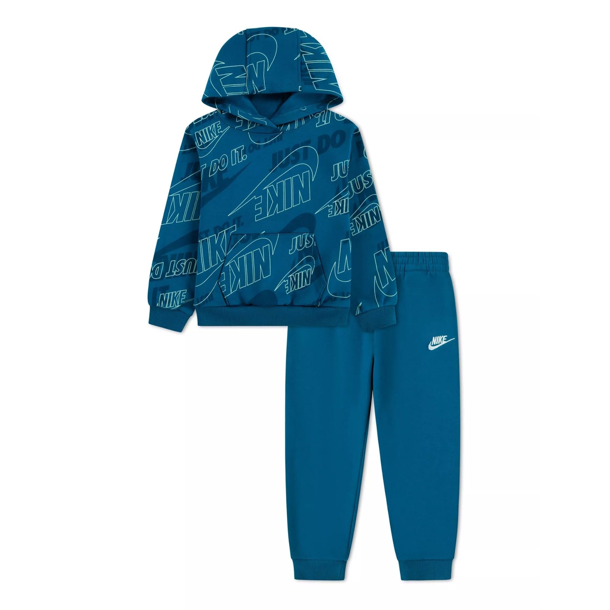 Nike Tuta da Bambini con Cappuccio Weight Light Blu