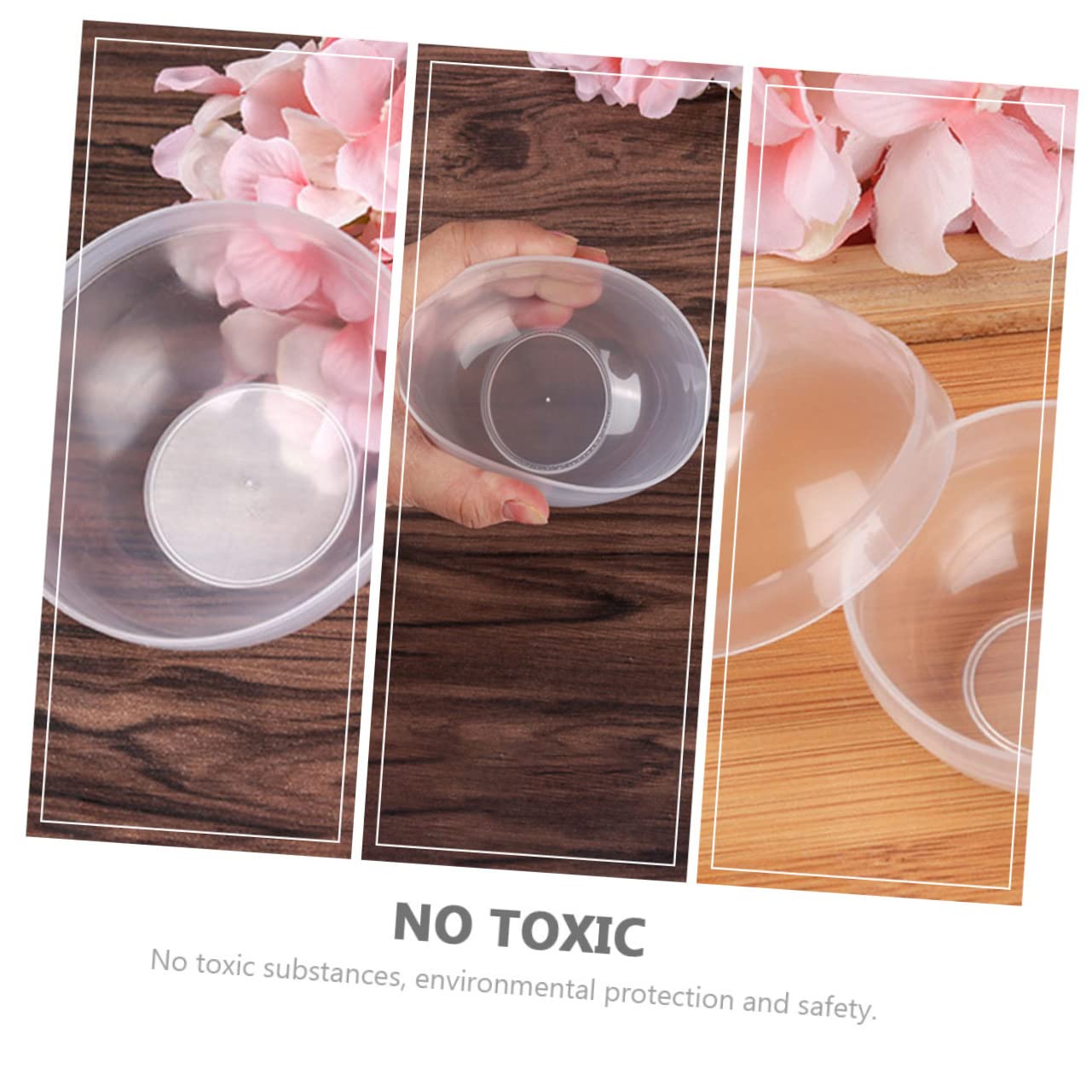 30 Stück Pvc Schüsseln für Kosmetik Schönheitswerkzeug Praktische Selbstgemacht Gesichtsmaskenschale und Vielseitige Rührschüsseln für Täglichen Beauty Einsatz