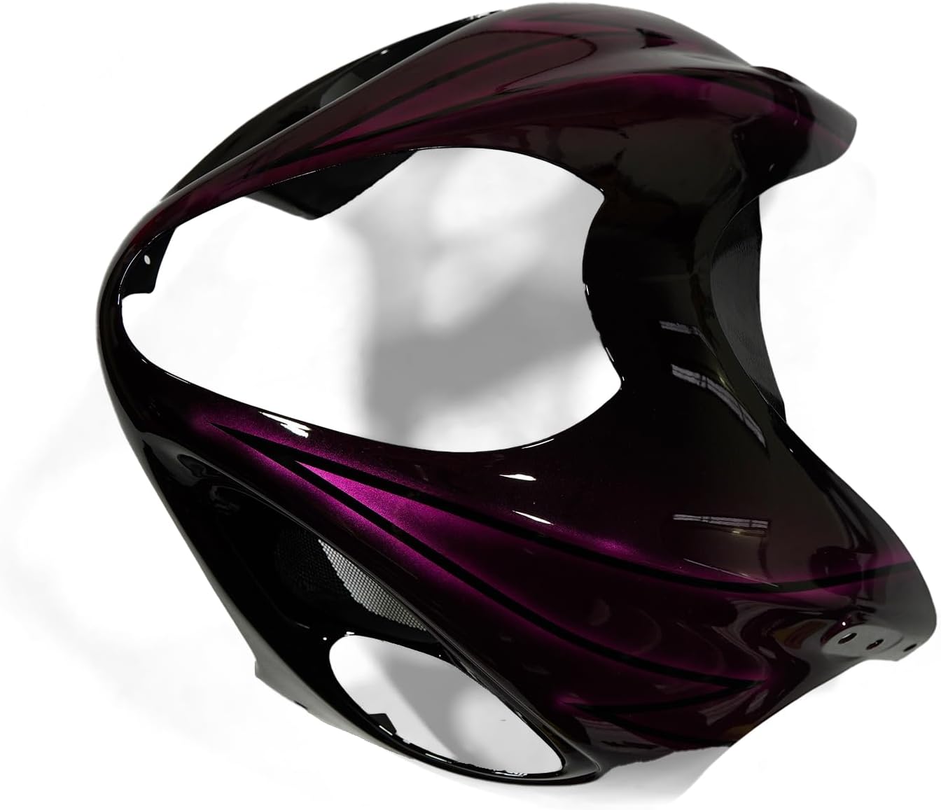 ZXMOTO Black Purple Motorbike Fairing Kits for SUZUKI Hayabusa GSXR 1300 1997-2007 1998 1999 2000 2001 2002 2003 2004 2005 2006