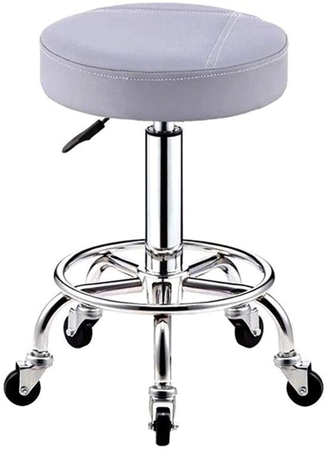 auf Rädern, robust, verstellbar, für Salon, robust, hydraulisch, für Shop, Gitarre, Labor, Tattoo, Werkbank, medizinischer, Verstellbarer Drehstuhl Present