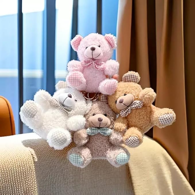 Osito de Peluche Mini Llavero Suave YUKOUQIAN 12.4 cm miniatura 3