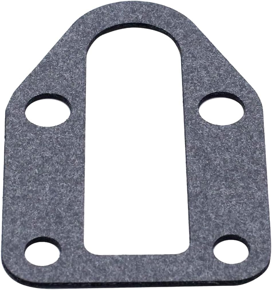 Aluminum Fuel Pump Block Off Plate Mounting Plate With Gasket For SBC 287 327 350 400